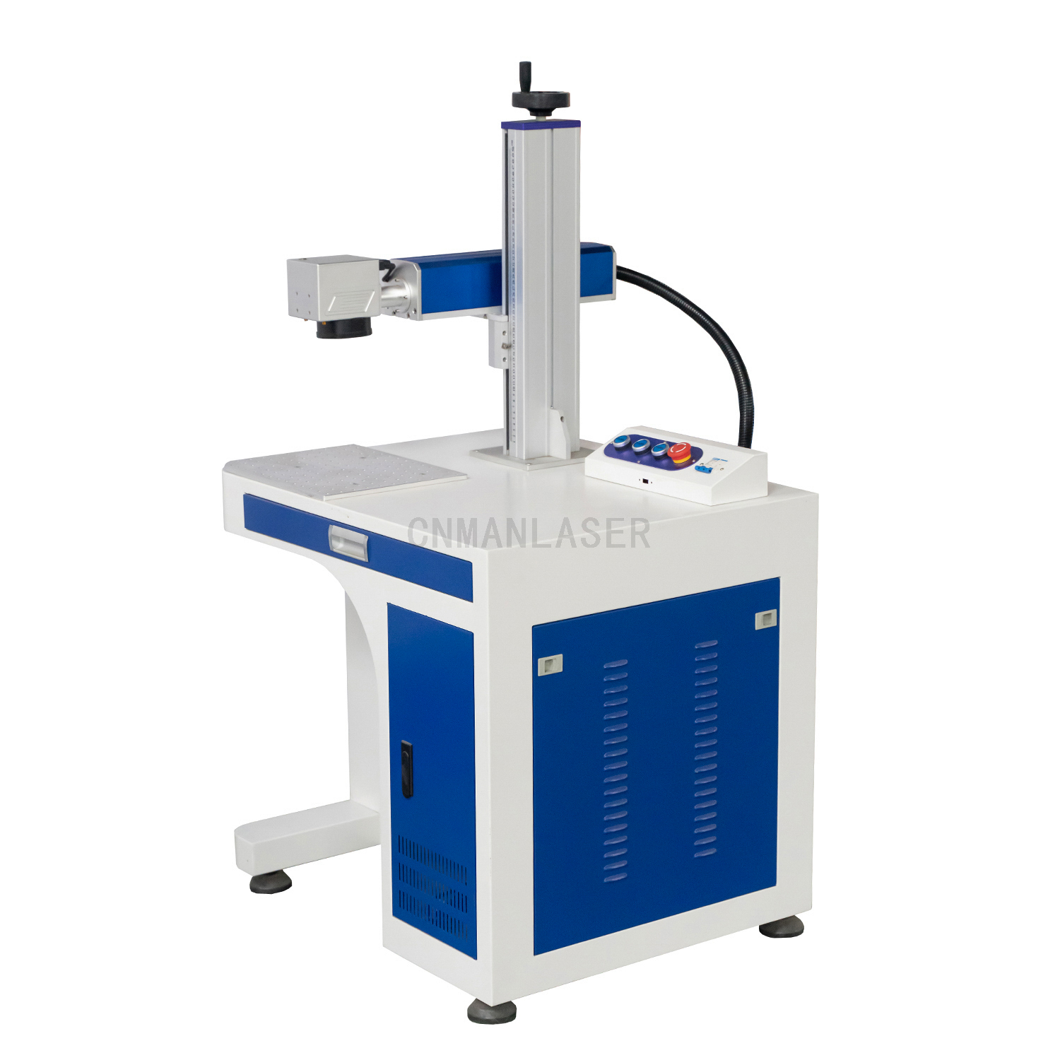 30W 50W 100W Split Fiber Laser Marking/Engraving/Engraver/Cutter