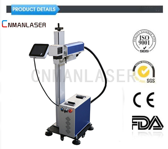 High Speed Raycus 30W Fly Laser Marking Machine for Production Line
